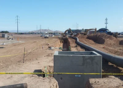 Civil Construction and concrete and hdpe pipe fusion