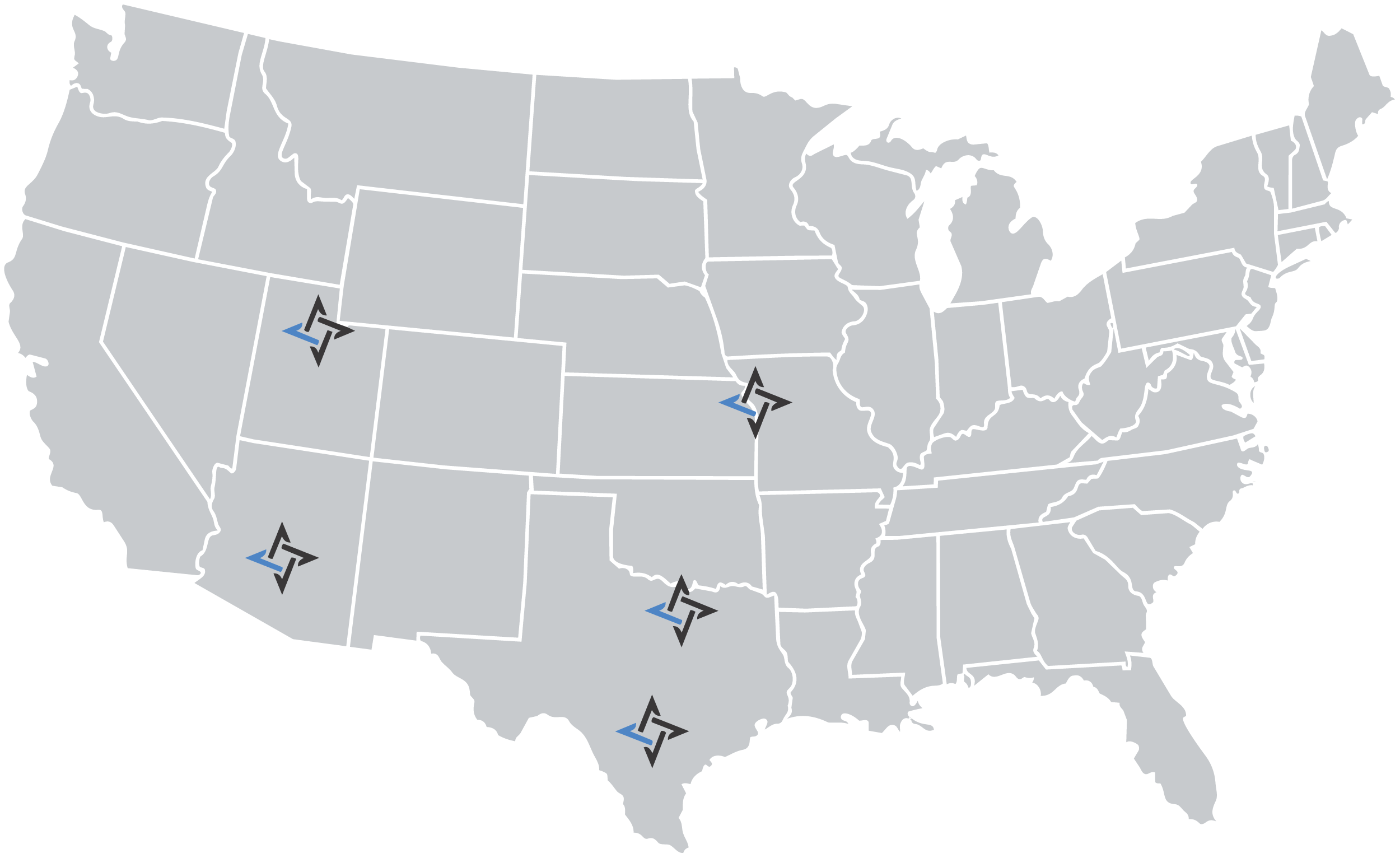Pacific West Environmental & Infrastructure Locations